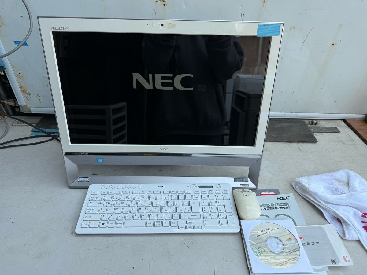 NEC VALUSTAR PC-VS370RSW-E3 в одном корпусе персональный компьютер * электризация проверка settled б/у 