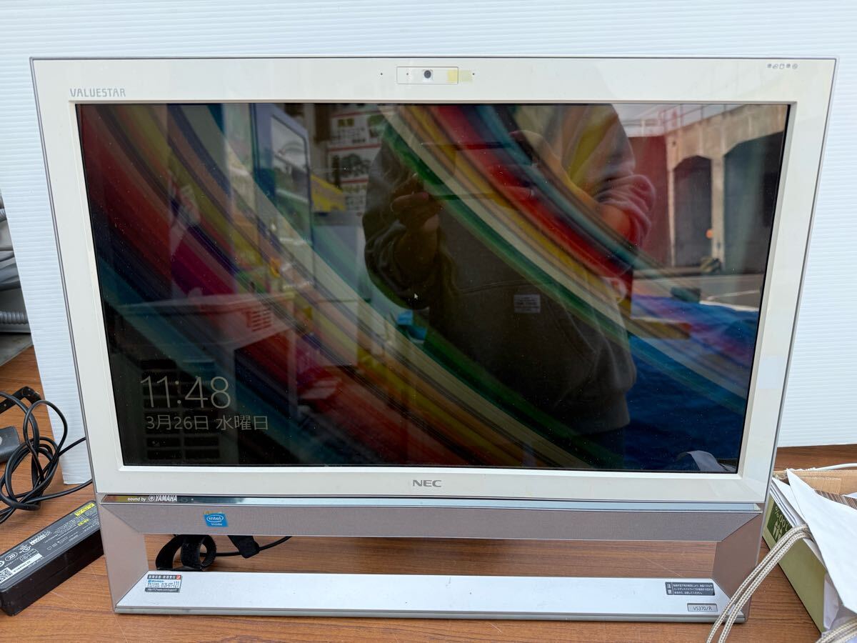 NEC VALUSTAR PC-VS370RSW-E3 в одном корпусе персональный компьютер * электризация проверка settled б/у 
