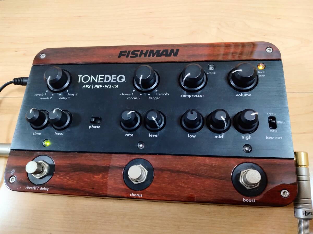 FISHMAN / TONEDEQ アコースティックギター用マルチエフェクター FISHMAN / TONEDEQ アコースティックギター用マルチエフェクター