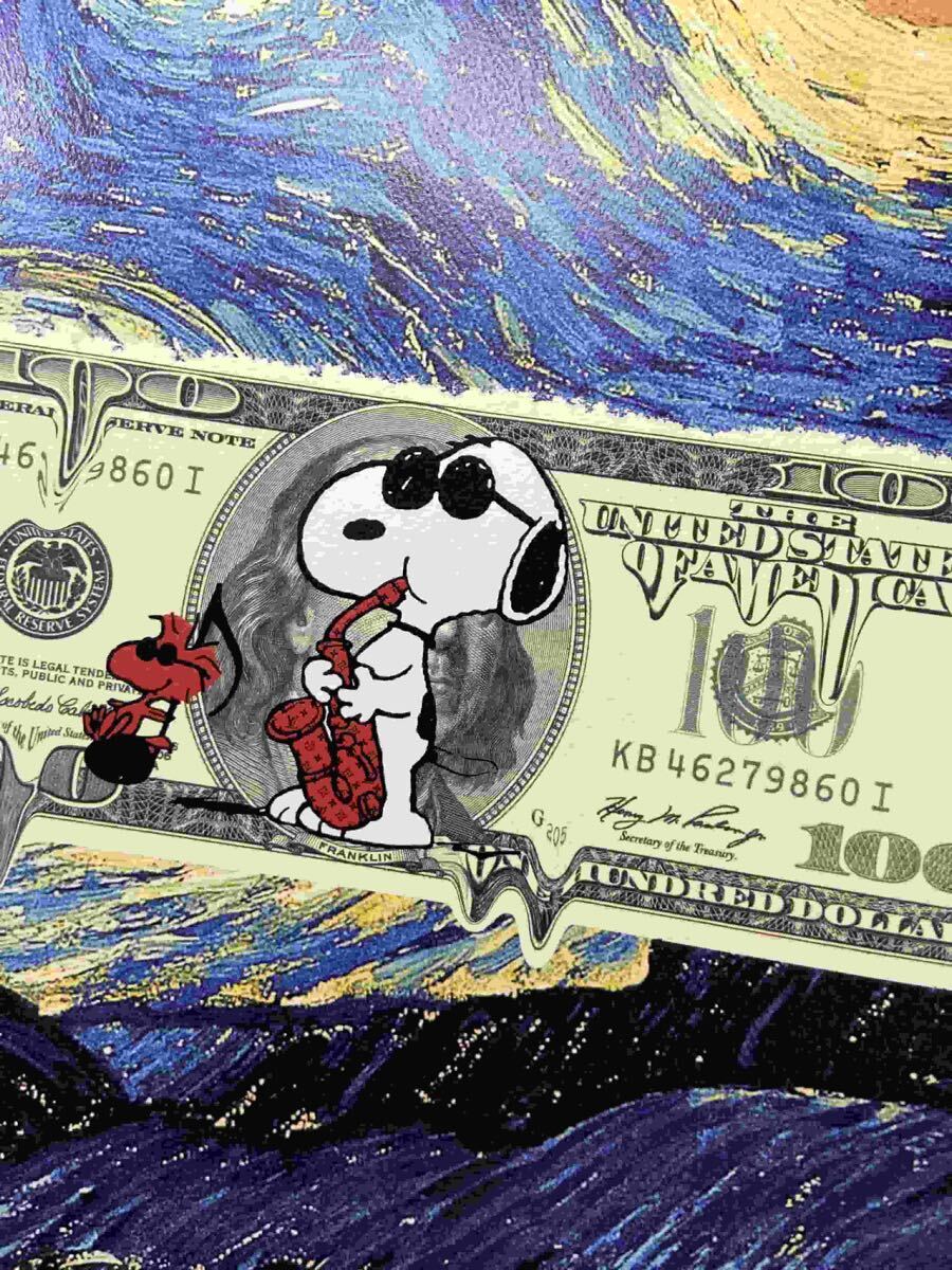 DEATH NYC 世界限定100枚 アートポスター ピーナッツ SNOOPY