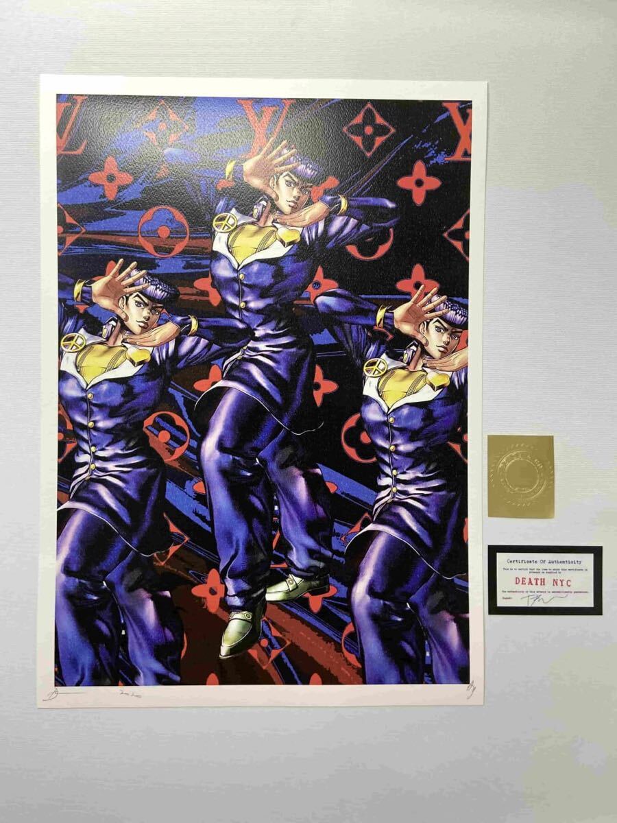 DEATH NYC アートポスター ポップアートジョジョの奇妙な冒険