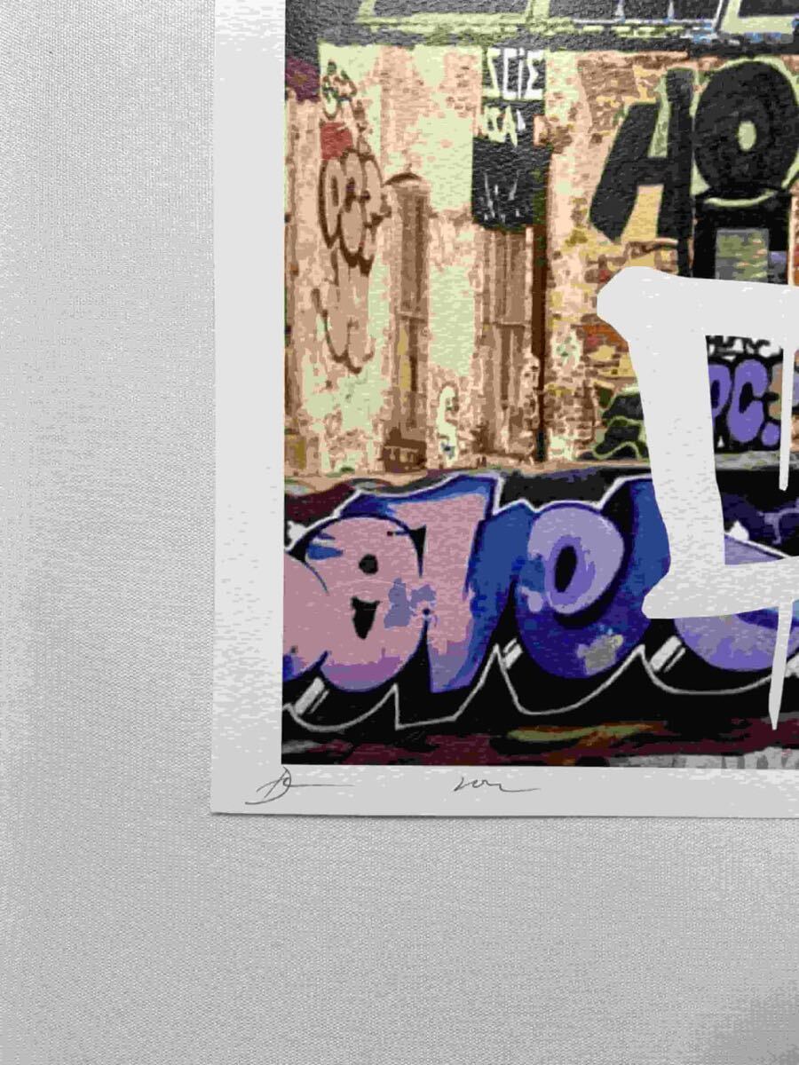 DEATH NYC 世界限定100枚 現代アート アートポスター Banksy 猿