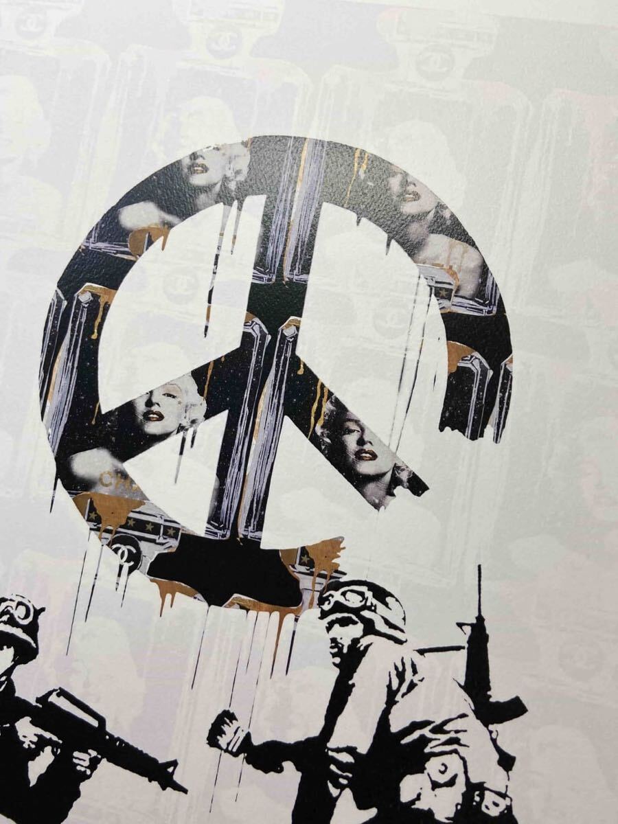 DEATH NYC 世界限定100枚 アートポスター現代アート Banksy DEATH NYC 世界限定100枚 アートポスター現代アート Banksy