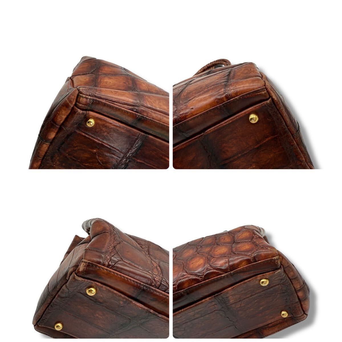 900【定価48万 美品】JRA クロコダイル トートバッグ 900【定価48万 美品】JRA クロコダイル トートバッグ