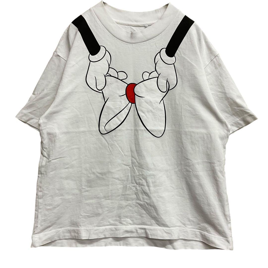 ユニクロ　レディースTシャツ　M　白　ディズニー　ミニー　グラフィック【2834