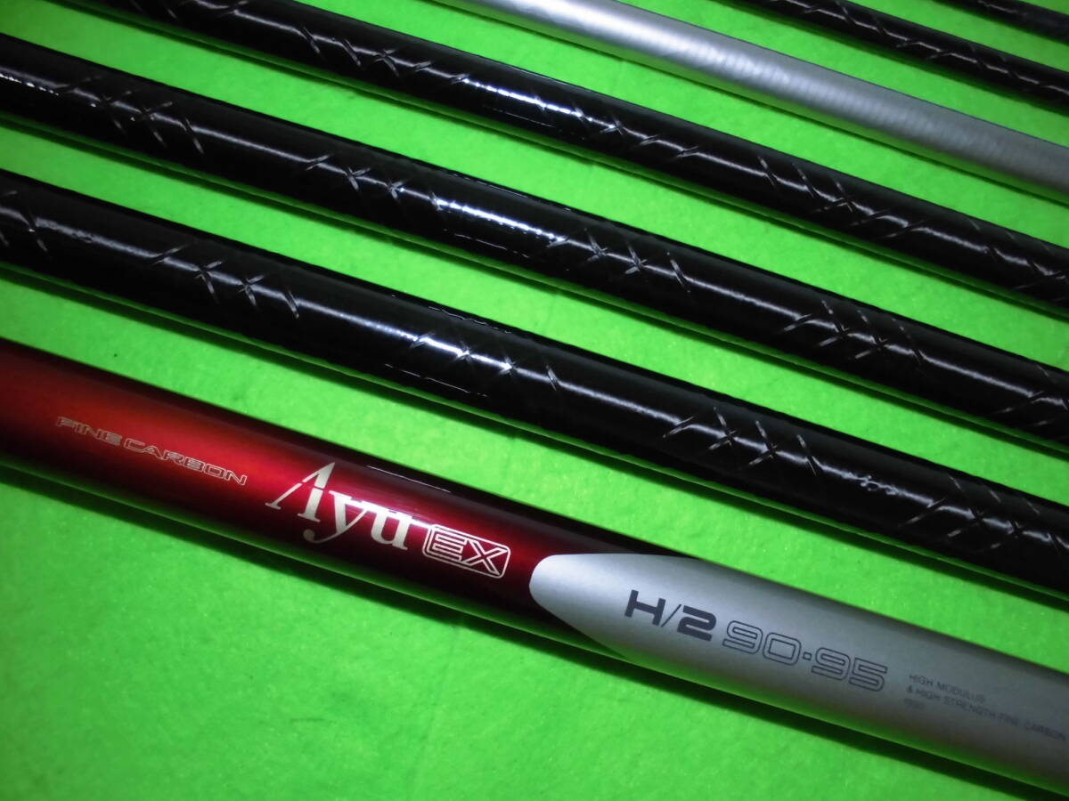 アユ釣りに?　シマノ　　αズームファインカーボン　鮎EX　H/2?。梗癌`９５　　　?まとめ買い同梱OK
