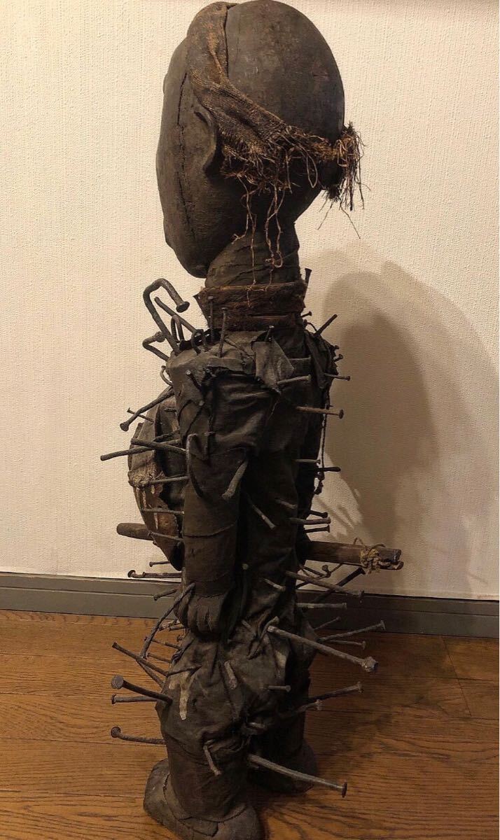 ンキシ ンコンディ アフリカンアート アフリカ美術 呪物 釘人形 ンキシ ンコンディ アフリカンアート アフリカ美術 呪物 釘人形