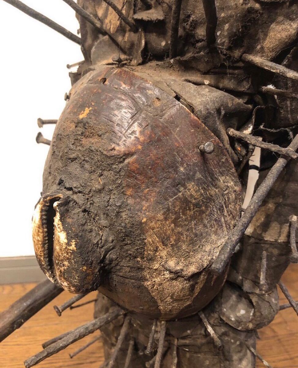 ンキシ ンコンディ アフリカンアート アフリカ美術 呪物 釘人形 ンキシ ンコンディ アフリカンアート アフリカ美術 呪物 釘人形