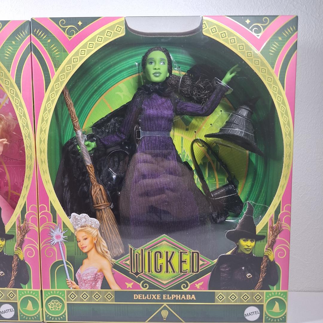 レア 日本未発売 Wicked ウィキッド エルファバ シズ大学 人形