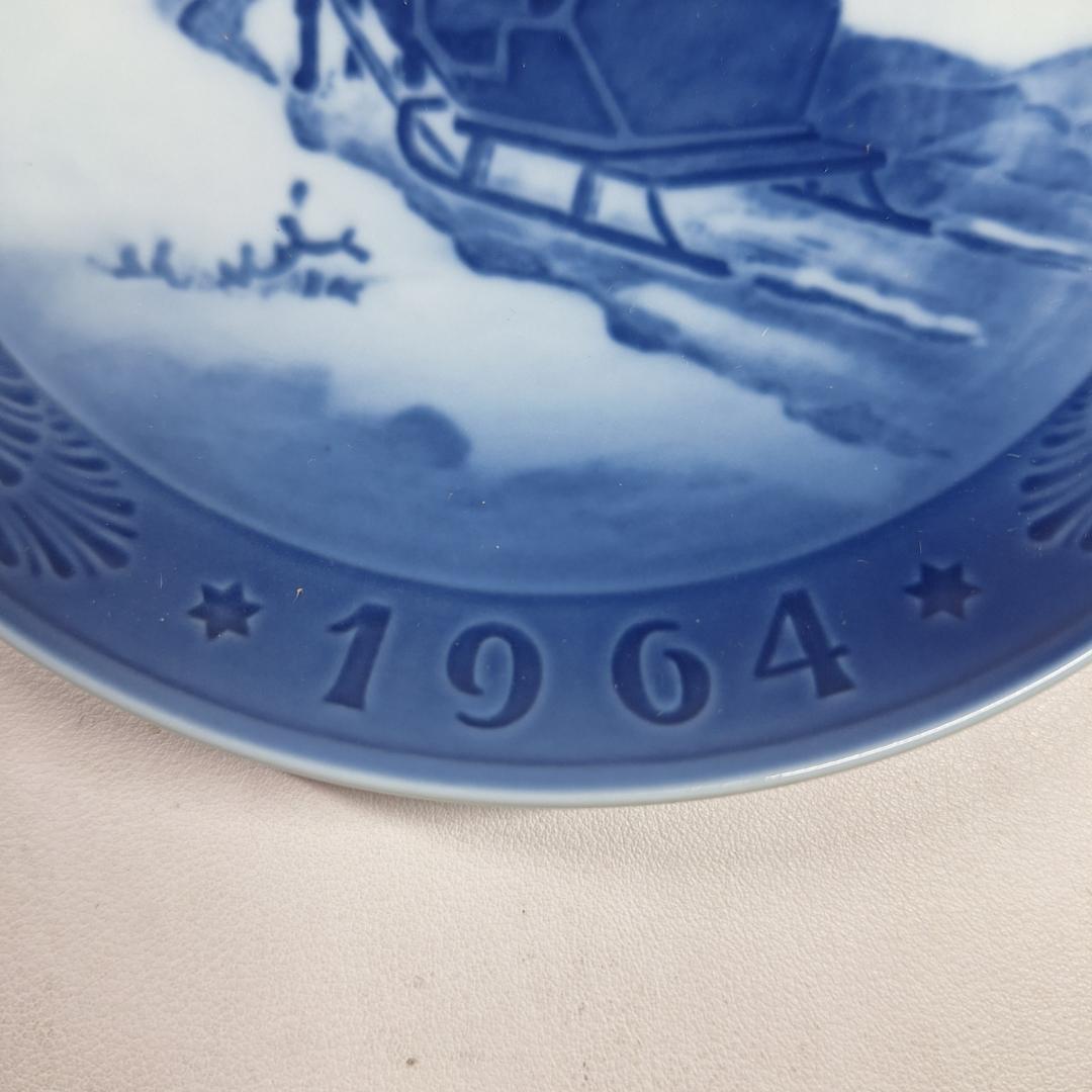ロイヤルコペンハーゲン イヤープレート 1964年 昭和39年
