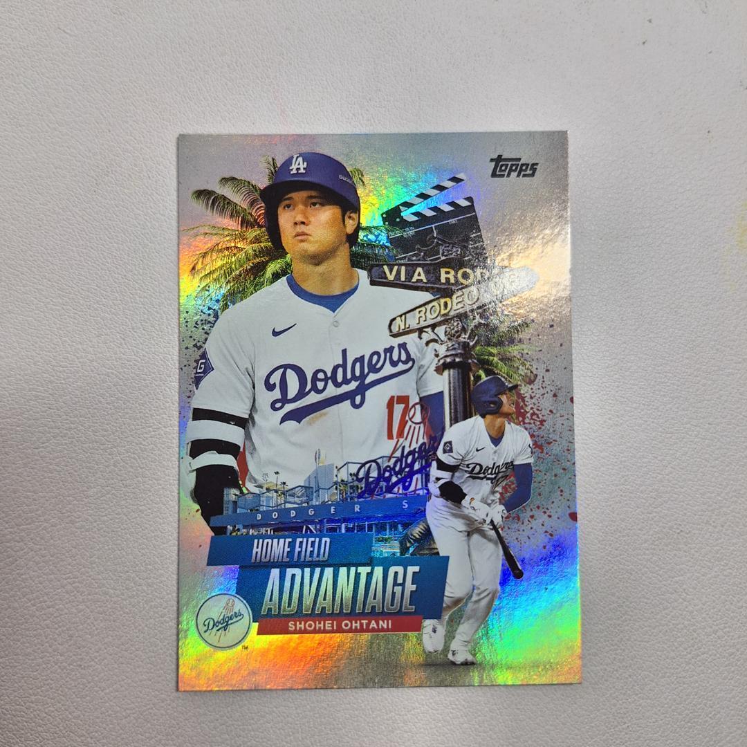Topps 2025 大谷翔平 Home Field Advantage HFA SSP 50/50 HA-5 Topps 2025 大谷翔平 Home Field Advantage HFA SSP 50/50 HA-5
