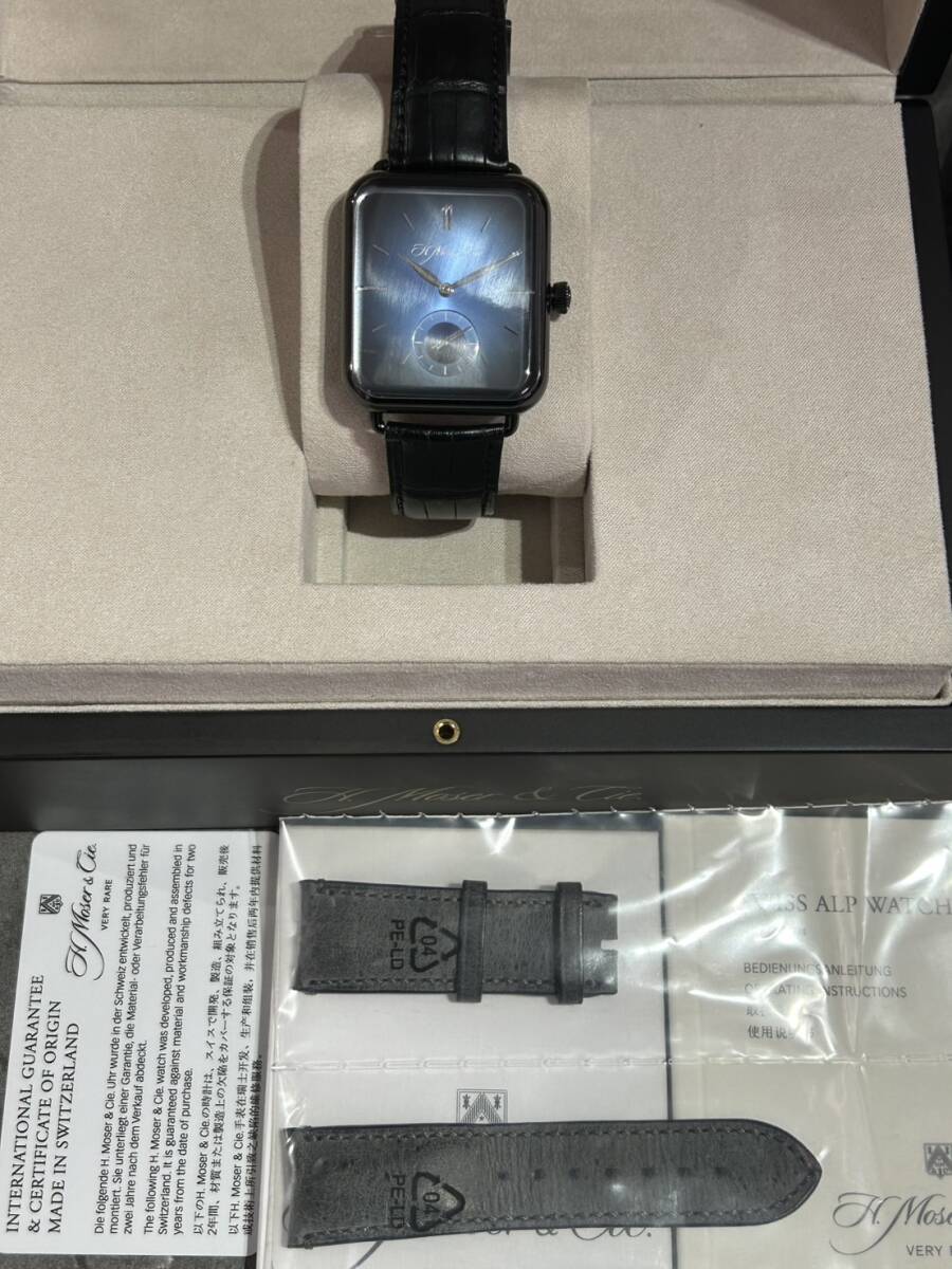 【限定50本】H.MOSER(モーザー) アルプウォッチ【2021年11月印】【中古美品】【5324-1200】