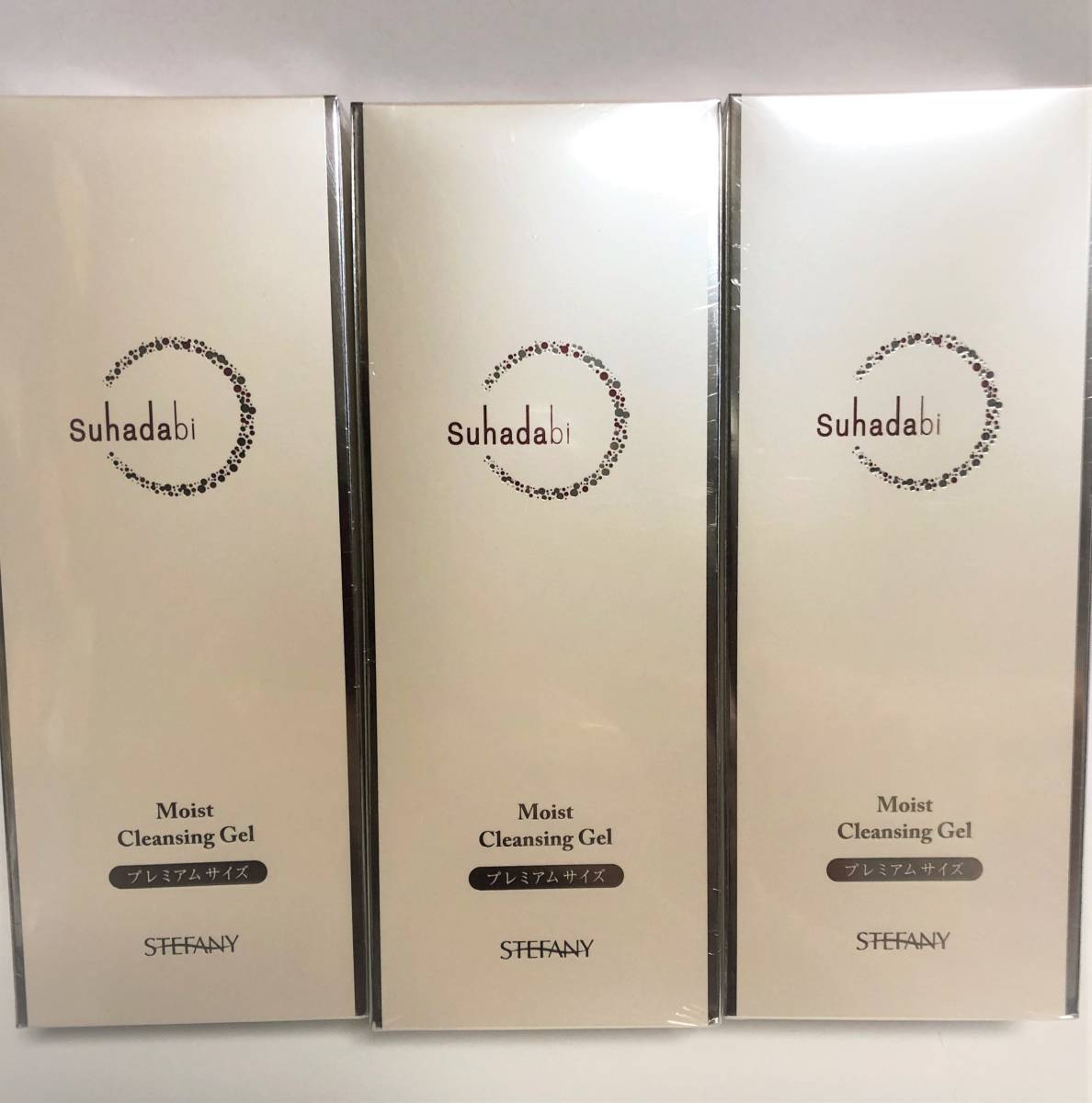 値下げ→→→ステファニー化粧品　suhadabiモイストクレンジングジェル315ｇ×3本セット　超得ボトル