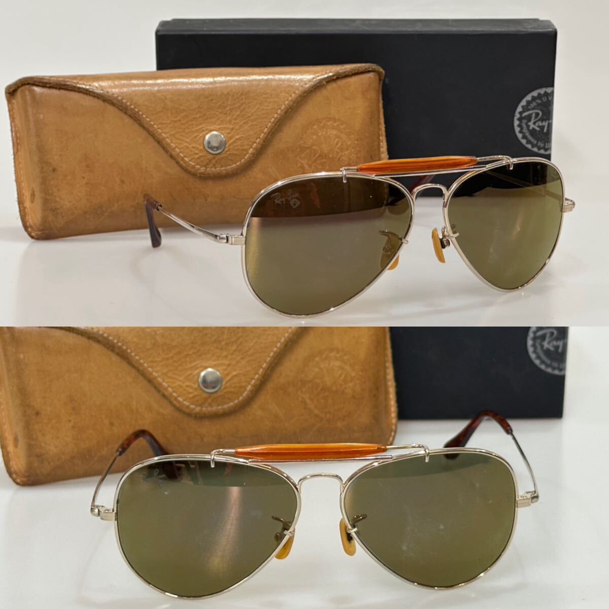 希少!!イタリア制 Ray-Ban レイバン 2005年限定 RB8028-040K アウトドアーズマン ダイヤモンドハード 復(fù)刻モデル 58㎜ 廃盤品