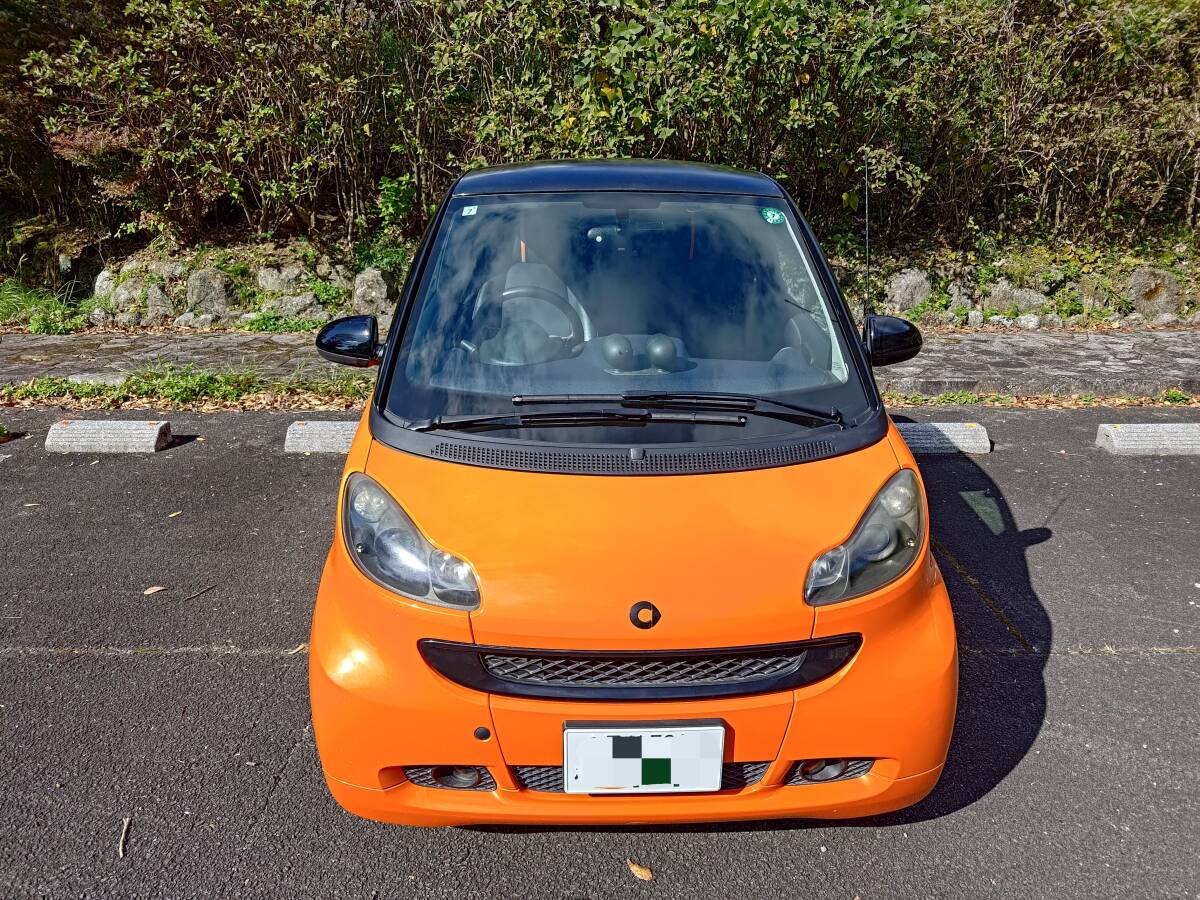 スマート　フォーツークーペ　ナイトオレンジ　mhd　メルセデス　ベンツ　車(chē)検1年付いてる　乗って帰れる