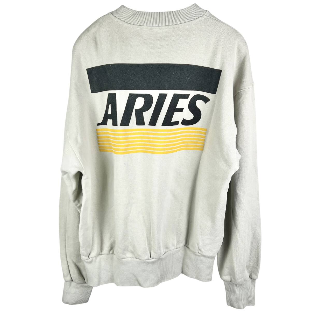 【20%OFF】ARIES(アリーズ) Credit Card Agate Sweat Shirt (grey)_画像5