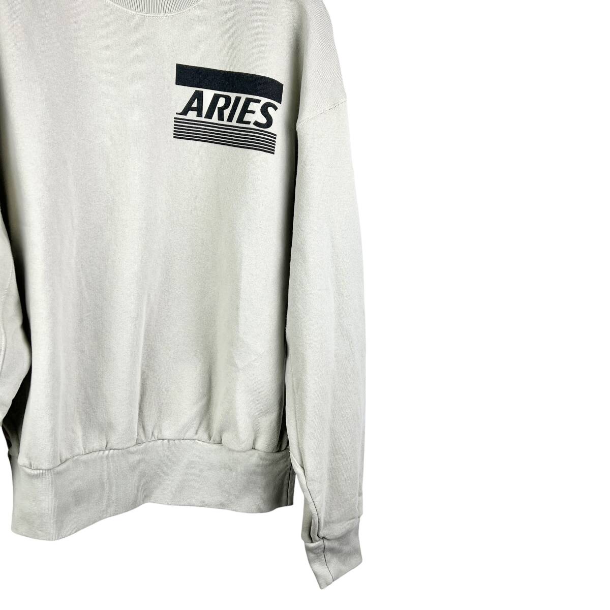 【20%OFF】ARIES(アリーズ) Credit Card Agate Sweat Shirt (grey)_画像4