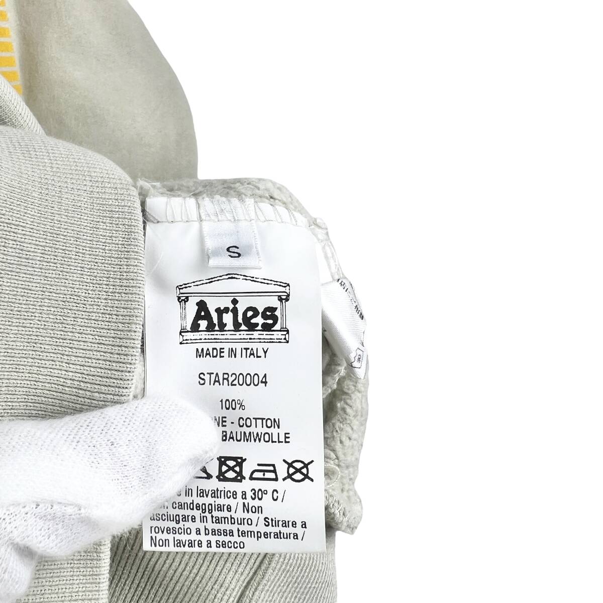 【20%OFF】ARIES(アリーズ) Credit Card Agate Sweat Shirt (grey)_画像8