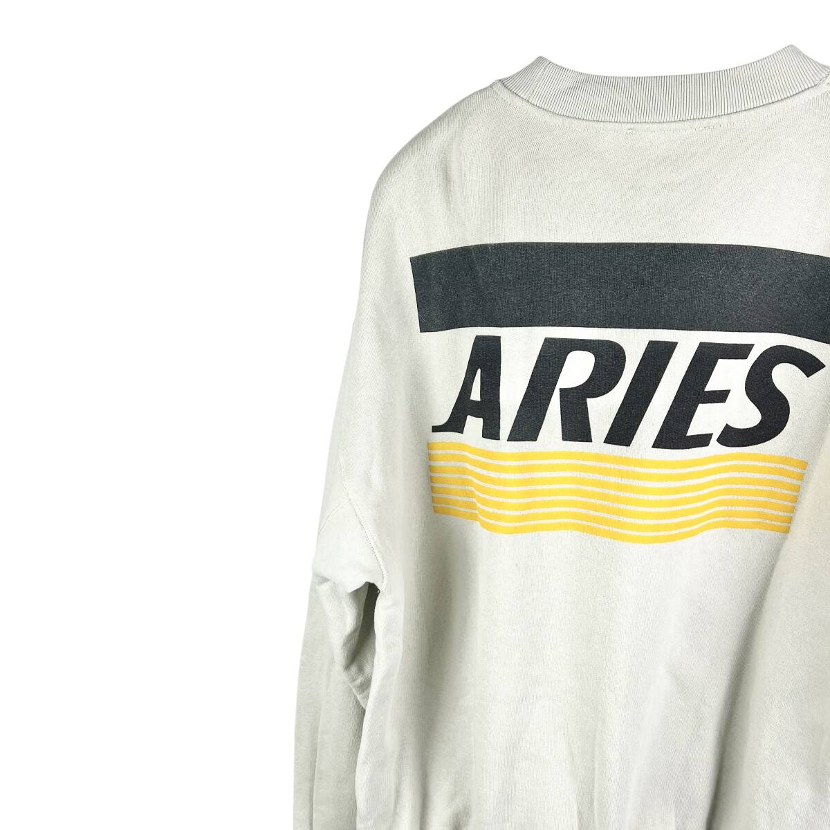 【20%OFF】ARIES(アリーズ) Credit Card Agate Sweat Shirt (grey)_画像6