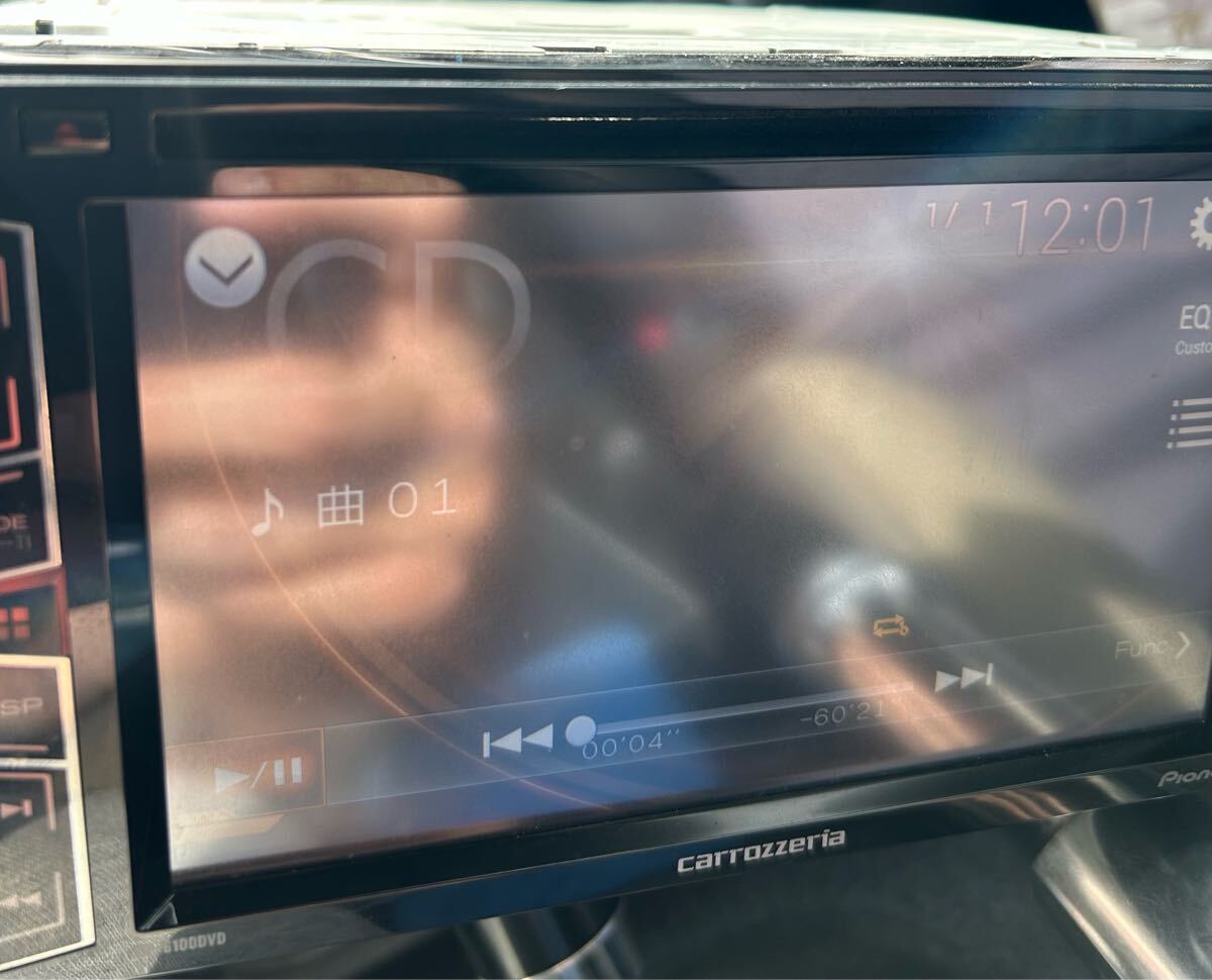  выход звука подтверждено carrozzeria FH-6100DVD пирог oniCarrozzeria Carozzeria Pioneer Pioneer