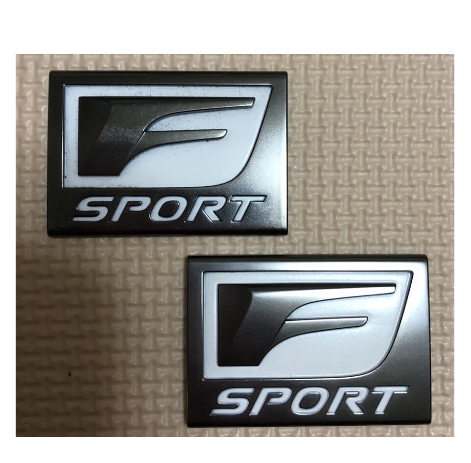 ★新品 未使用 純正部品 レクサス CT200h ZWA10型 NX用 Ｆマーク フェンダープレート 里ピン無 左右セット 流用 在庫限り 希少 レア★