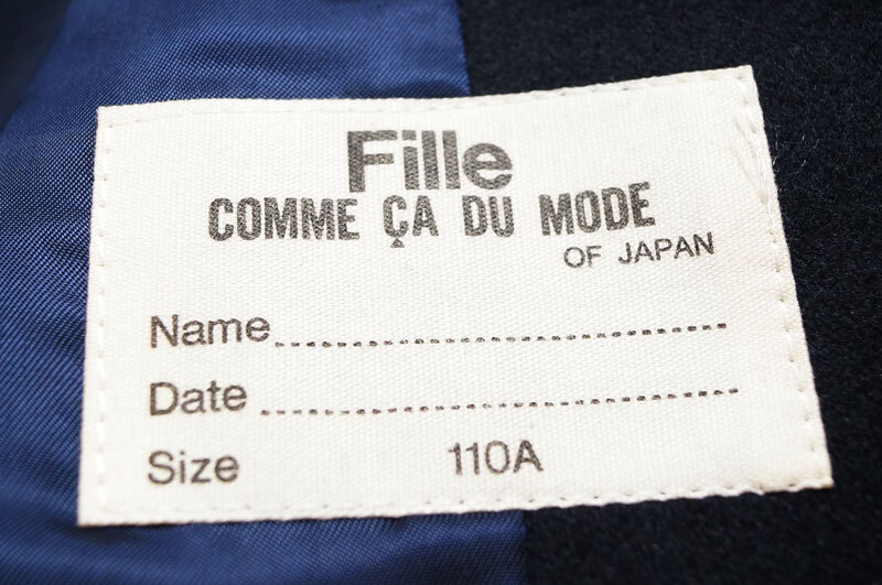 !_COMME CA DU MODE FILLE Kids костюм 110A жакет брюки галстук 2 вид мужчина чёрный свадьба презентация . индустрия входить . формальный сделано в Японии 