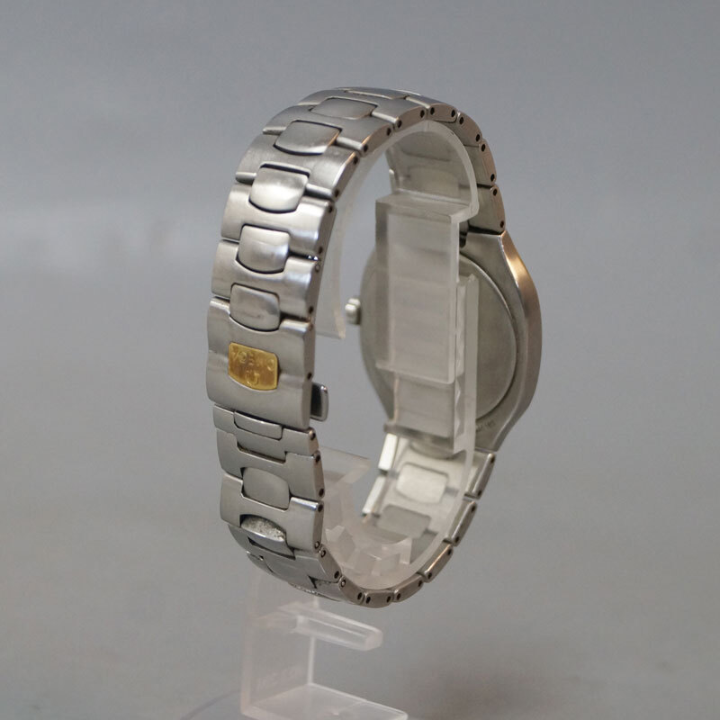 yf92-OMEGA Omega наручные часы SEAMASTER POLARIS Seamaster Polaris черный циферблат Date 3 стрелки кварц 