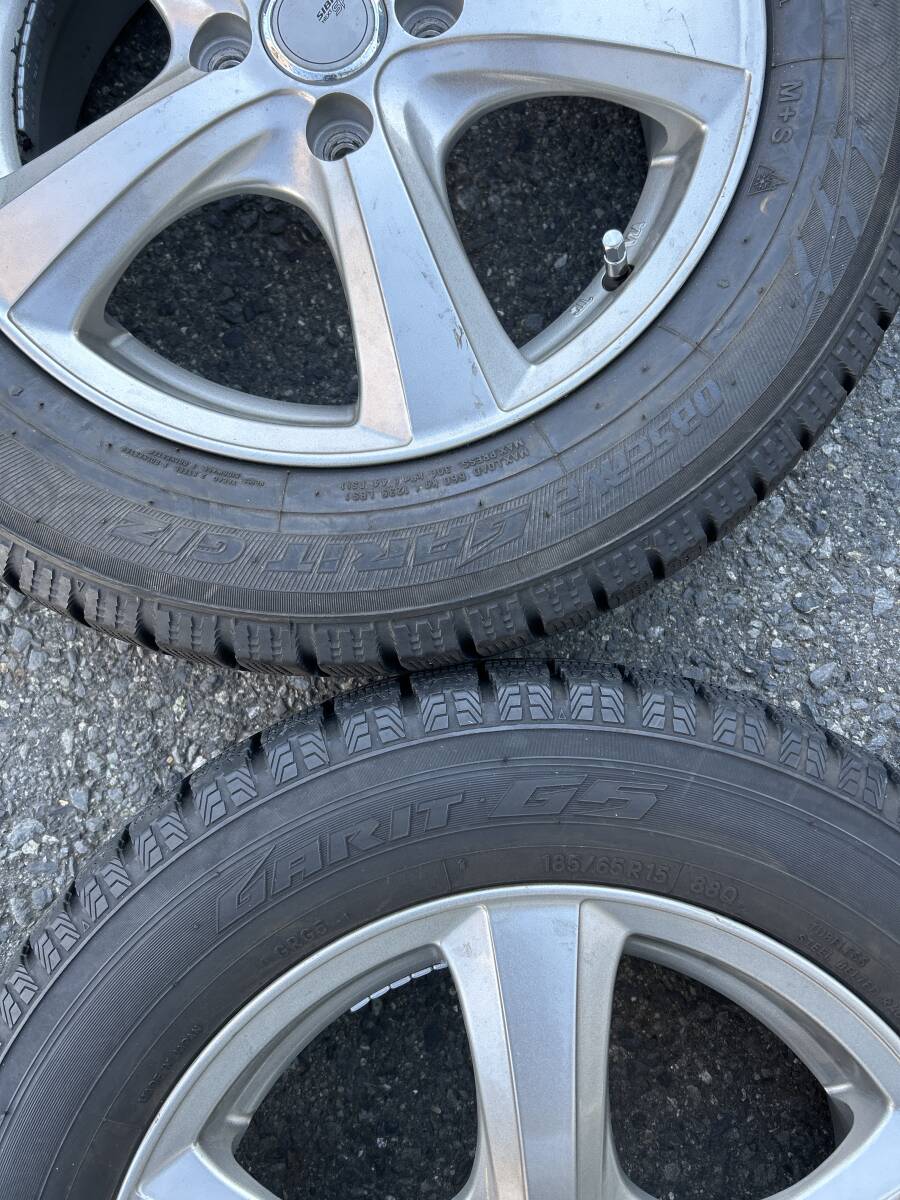 185/65R15 スタッドレスタイヤホイール４本セット ノート シエンタ フリード アクア 日産ノート フリードスパイク カローラ ホンダ車