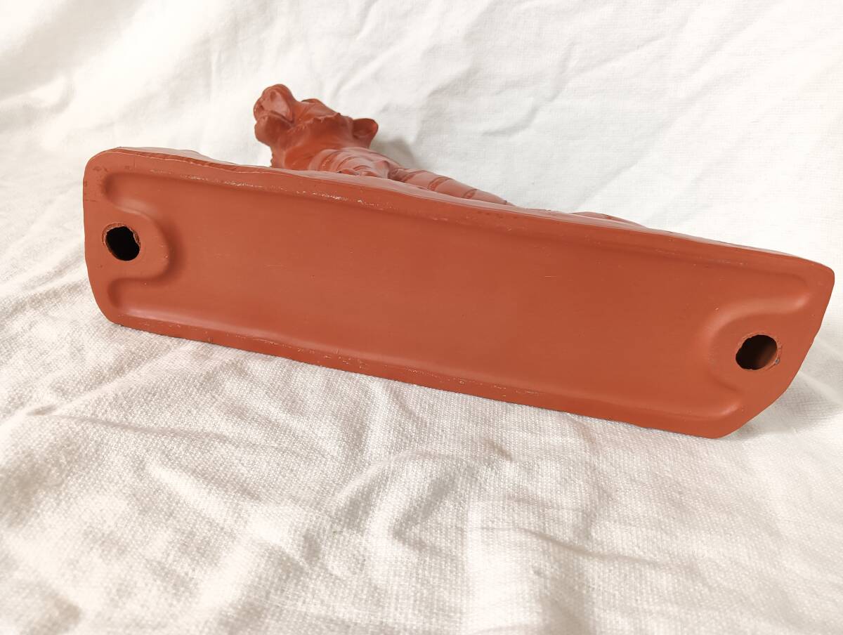 昭和レトロ十二支（干支）虎 置物 陶器 アンティーク トラ スピ 上昇_画像8