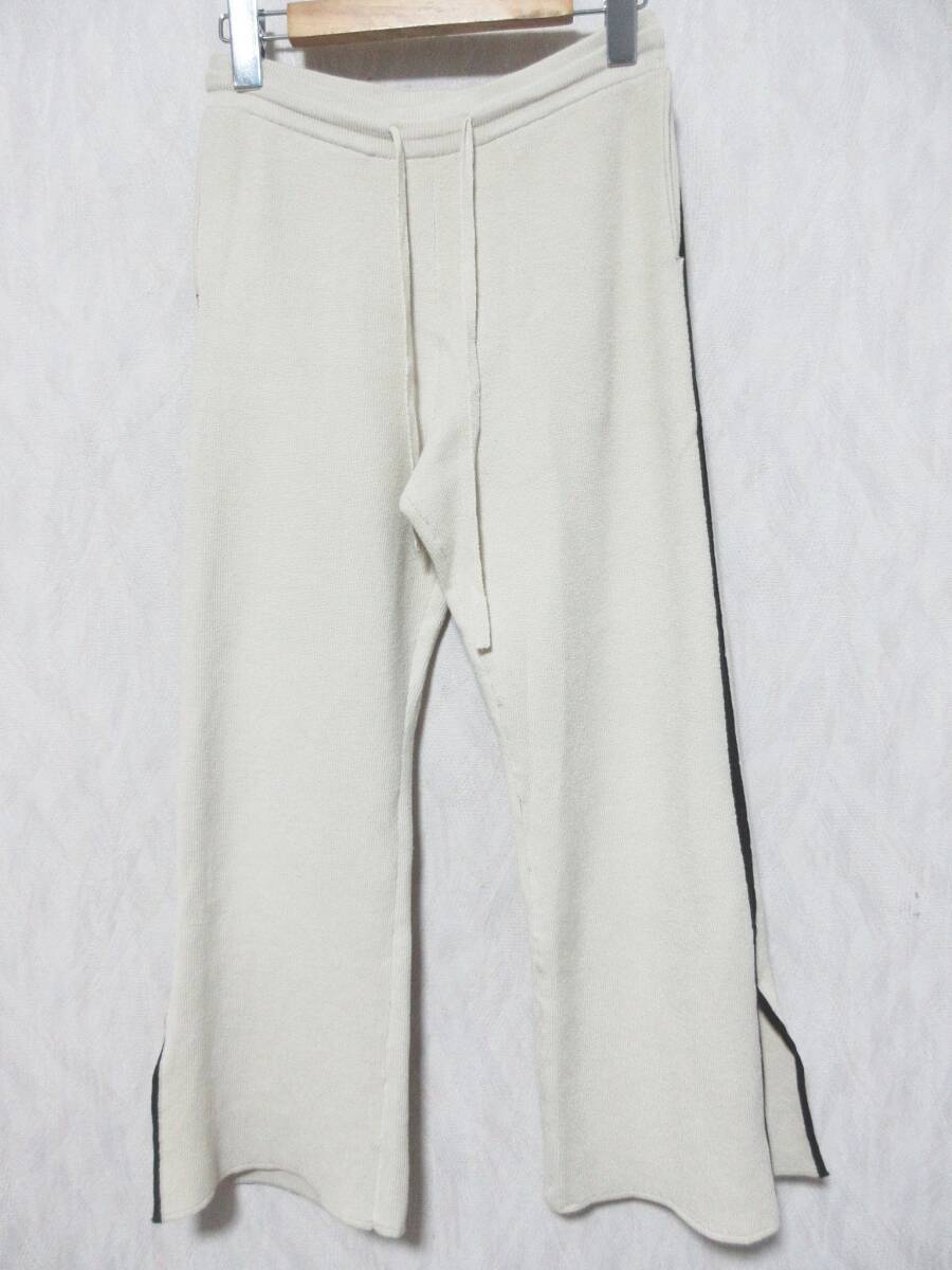 スナイデルホーム SNIDEL HOME ニットカーディガン ニットパンツ セットアップ ベージュ F 亥5386_画像7