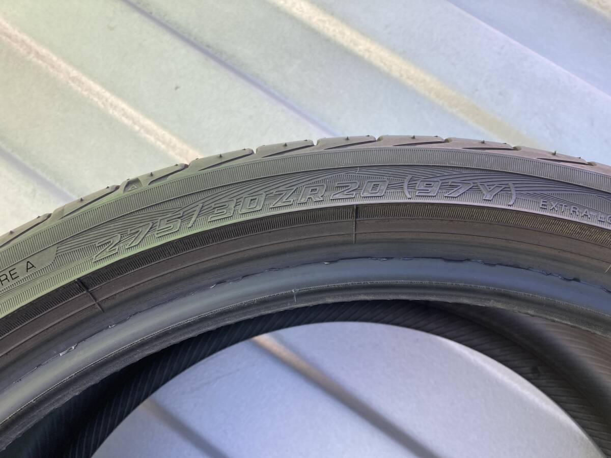 ヨコハマ　アドバンスポーツ V105　275/30R20　2022年制　バリ山　2本セット