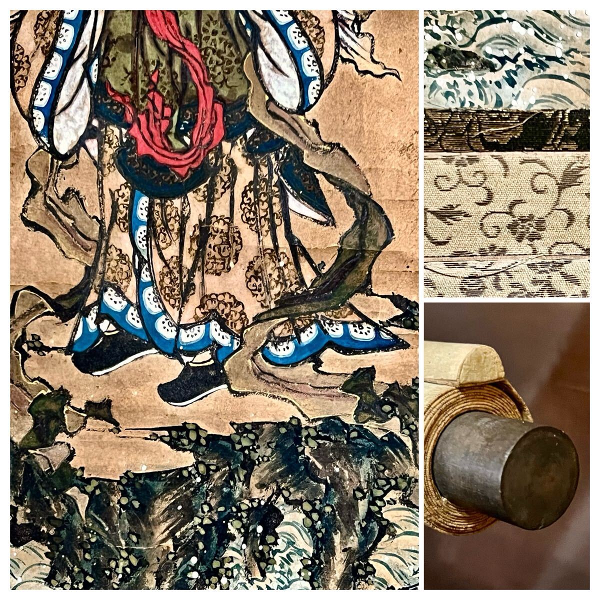 [ подлинный произведение ][.].. слива гора . доверие [. бог . состояние небо map ] бумага книга@ автограф . коробка золотой грязь .. буддизм изобразительное искусство синтоизм изобразительное искусство женщина бог .. бог . бог картина настенный свиток Aichi. человек занавес терминальная стадия 