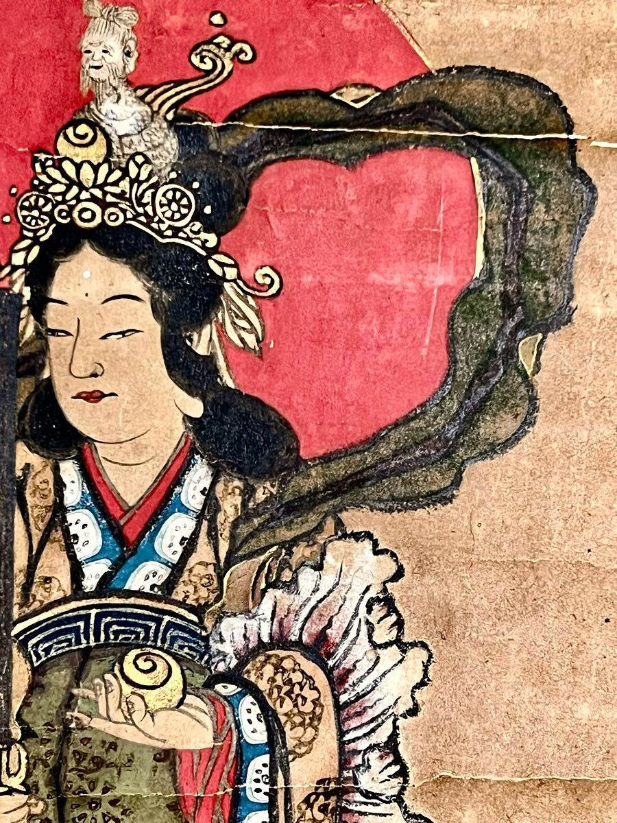 [ подлинный произведение ][.].. слива гора . доверие [. бог . состояние небо map ] бумага книга@ автограф . коробка золотой грязь .. буддизм изобразительное искусство синтоизм изобразительное искусство женщина бог .. бог . бог картина настенный свиток Aichi. человек занавес терминальная стадия 