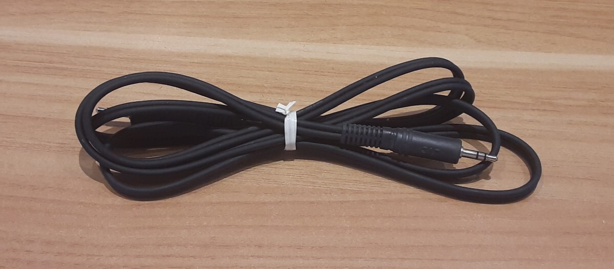 【通電未確認(rèn)】JVC ケンウッド オーディオケーブル 約1.5m KENWOOD AUX 3.5mmステレオミニプラグ 