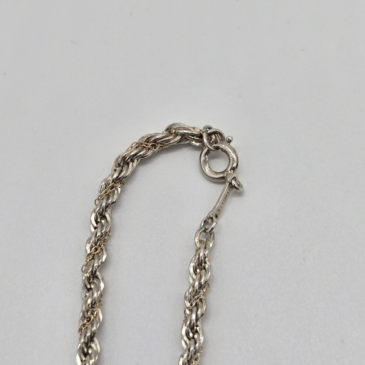 TIFFANY&Co. ティファニー ツイストコンビ ネックレス SV925 750