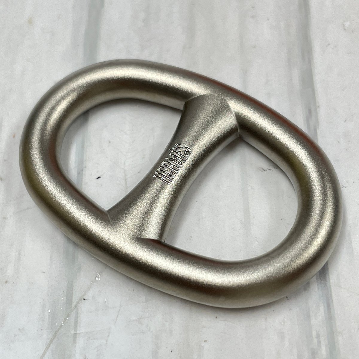 m002 H3(30) HERMES エルメス スカーフリング シェーヌダンクル m002 H3(30) HERMES エルメス スカーフリング シェーヌダンクル