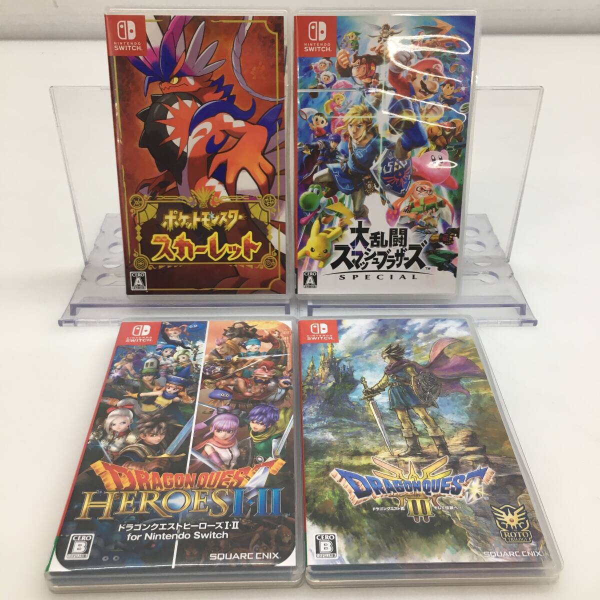 N05w10205 ☆1円~【スイッチソフト】4本 大乱闘スマッシュ N05w10205 ☆1円~【スイッチソフト】4本 大乱闘スマッシュ