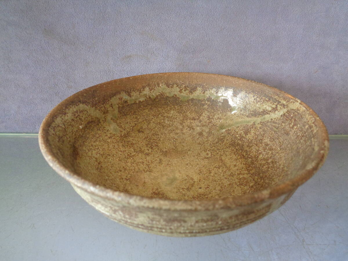 お茶道具 抹茶茶碗 平茶碗 高麗茶碗 徐仙吉 柿の蔕 茶碗 木箱共 お茶道具 抹茶茶碗 平茶碗 高麗茶碗 徐仙吉 柿の蔕 茶碗 木箱共