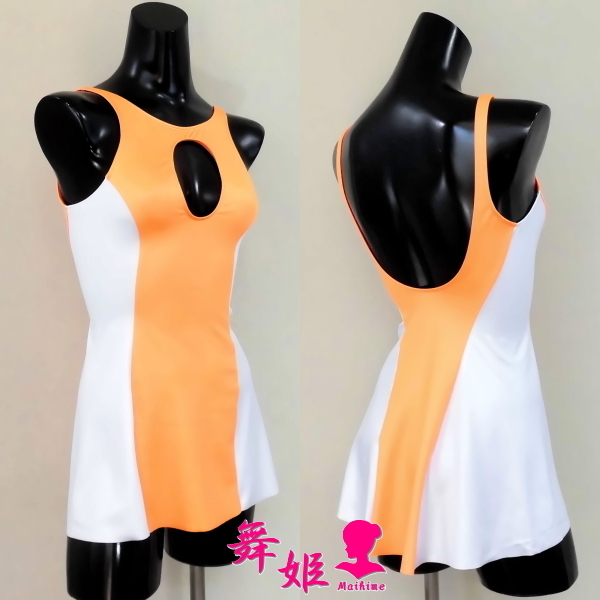 【逸品】 263X3L-T81)ピッタリチュニック レースクイーン - (艶光沢オレンジ) レースクイーン