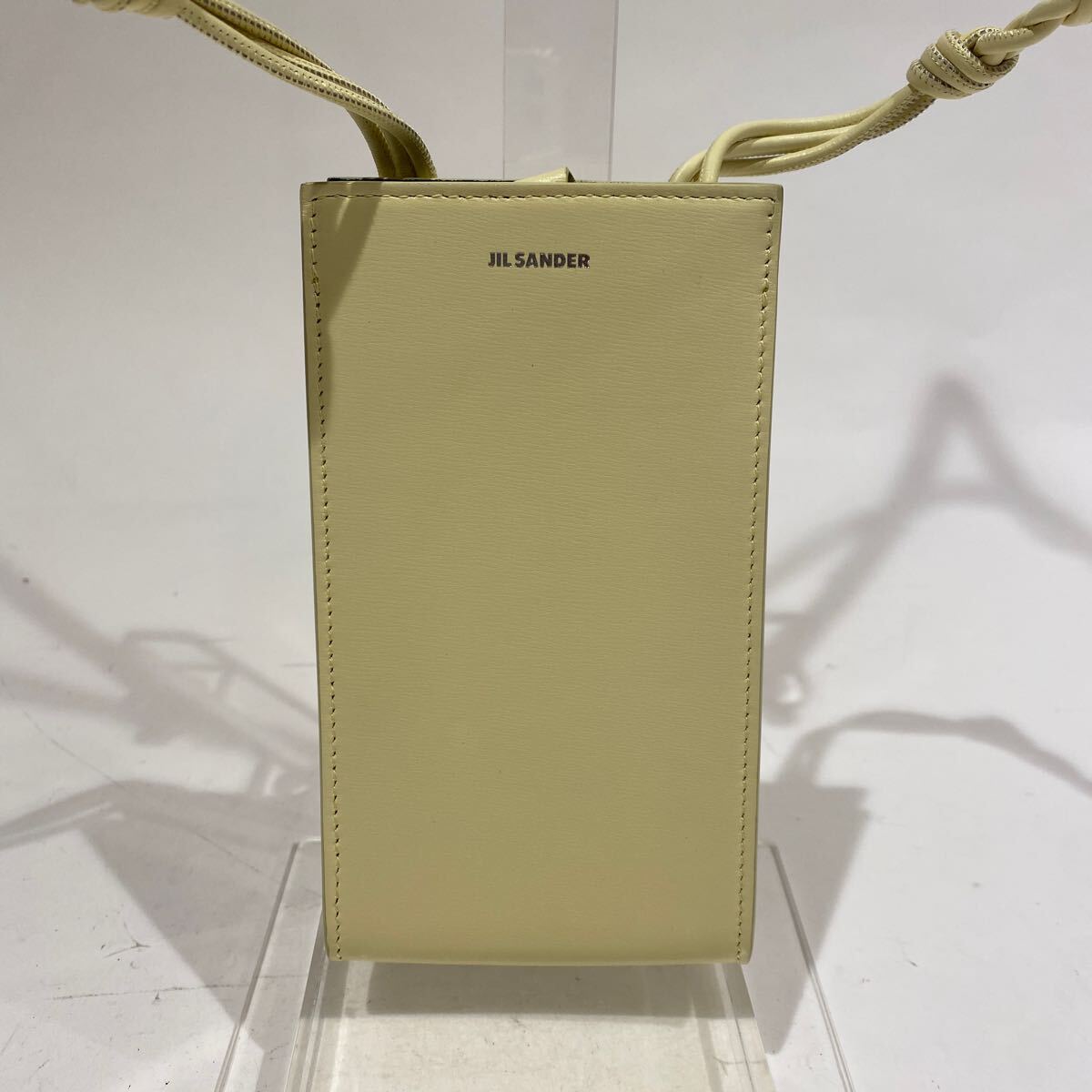 K00126 美品 JIL SANDER ジルサンダー フォンケース イエロー スマホバッグ その他