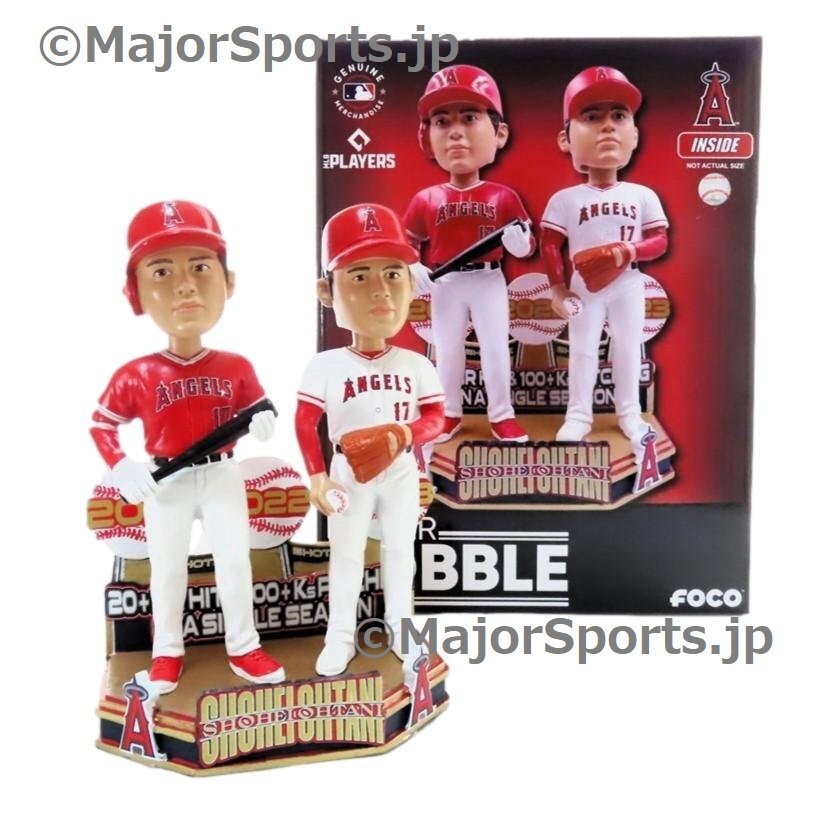 MS】大谷翔平 史上初 3年連続20本塁打+100奪三振記念 ダブル MS】大谷翔平 史上初 3年連続20本塁打+100奪三振記念 ダブル