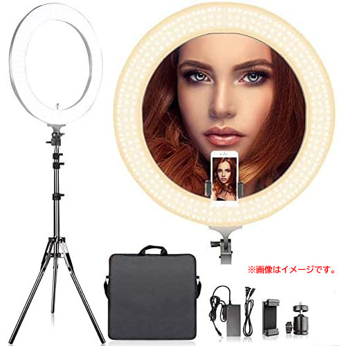 C9108YO ◆0310_14凹LED リングライト 自撮りライト ARISEN BGD-002 照明器具未使用 家電