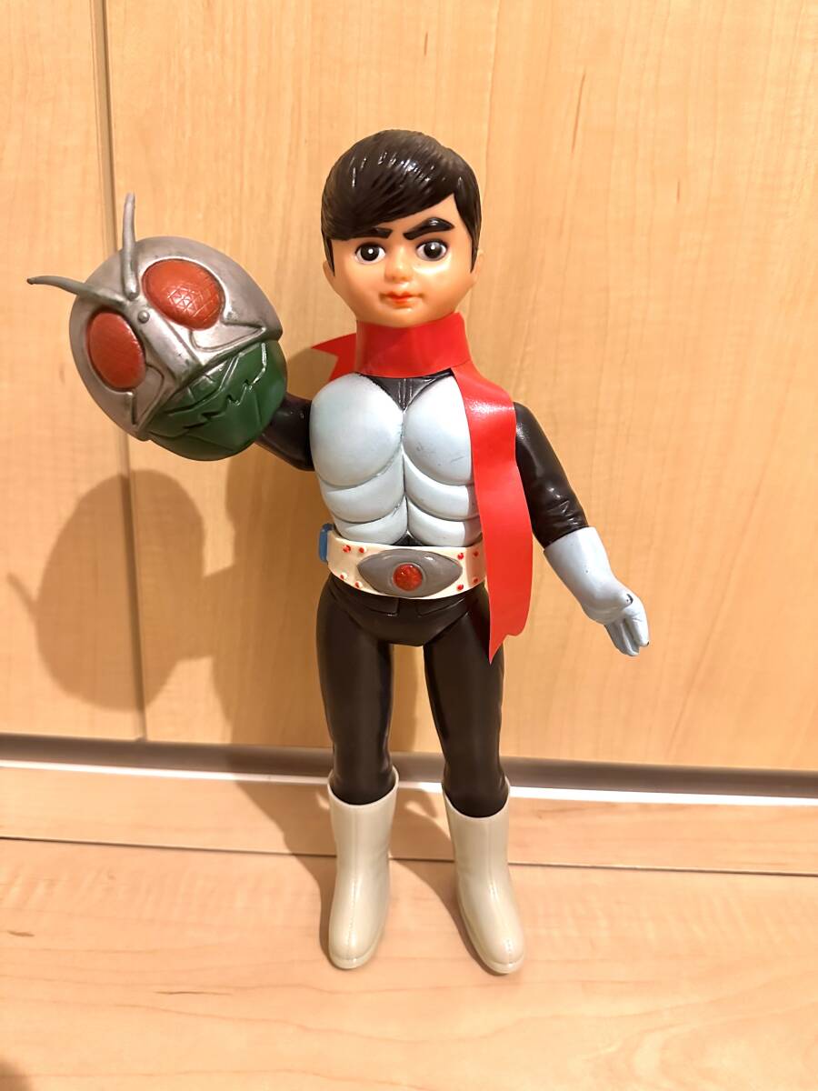 当時物 旧バンダイ 仮面ライダー スタンダードサイズ ソフビ 当時物 旧バンダイ 仮面ライダー スタンダードサイズ ソフビ