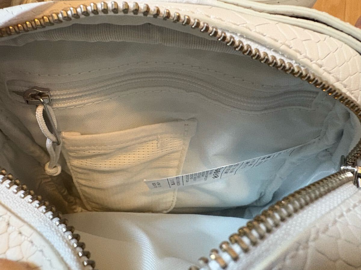 Supreme Nike Leather Shoulder Bag Snakeskin White 25SS Supreme Nike Leather Shoulder Bag Snakeskin White 25SS