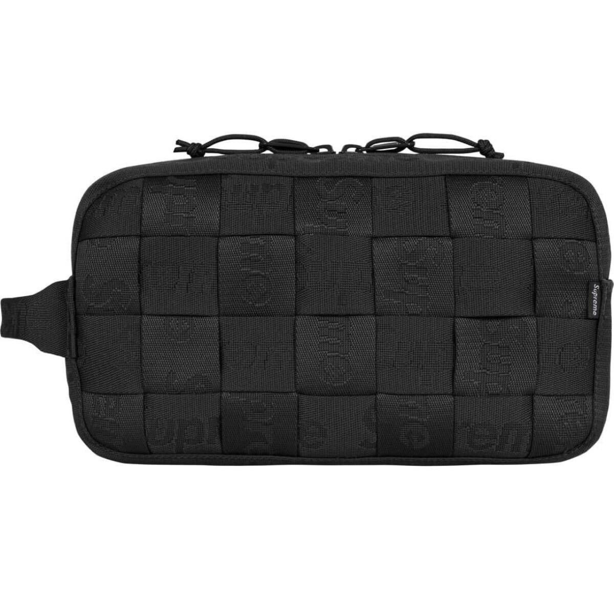 ①☆超激レア☆Supreme Woven Utility Bag Black シュプリーム ①☆超激レア☆Supreme Woven Utility Bag Black シュプリーム
