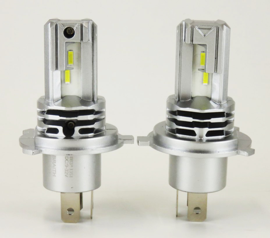 n_LEDヘッドライト H4 Hi/Lo 3200lm 6500K BE-392 ファンレスバルブ 簡単取付！ポン付け感覚 ブレイス 1年保証 車検対応