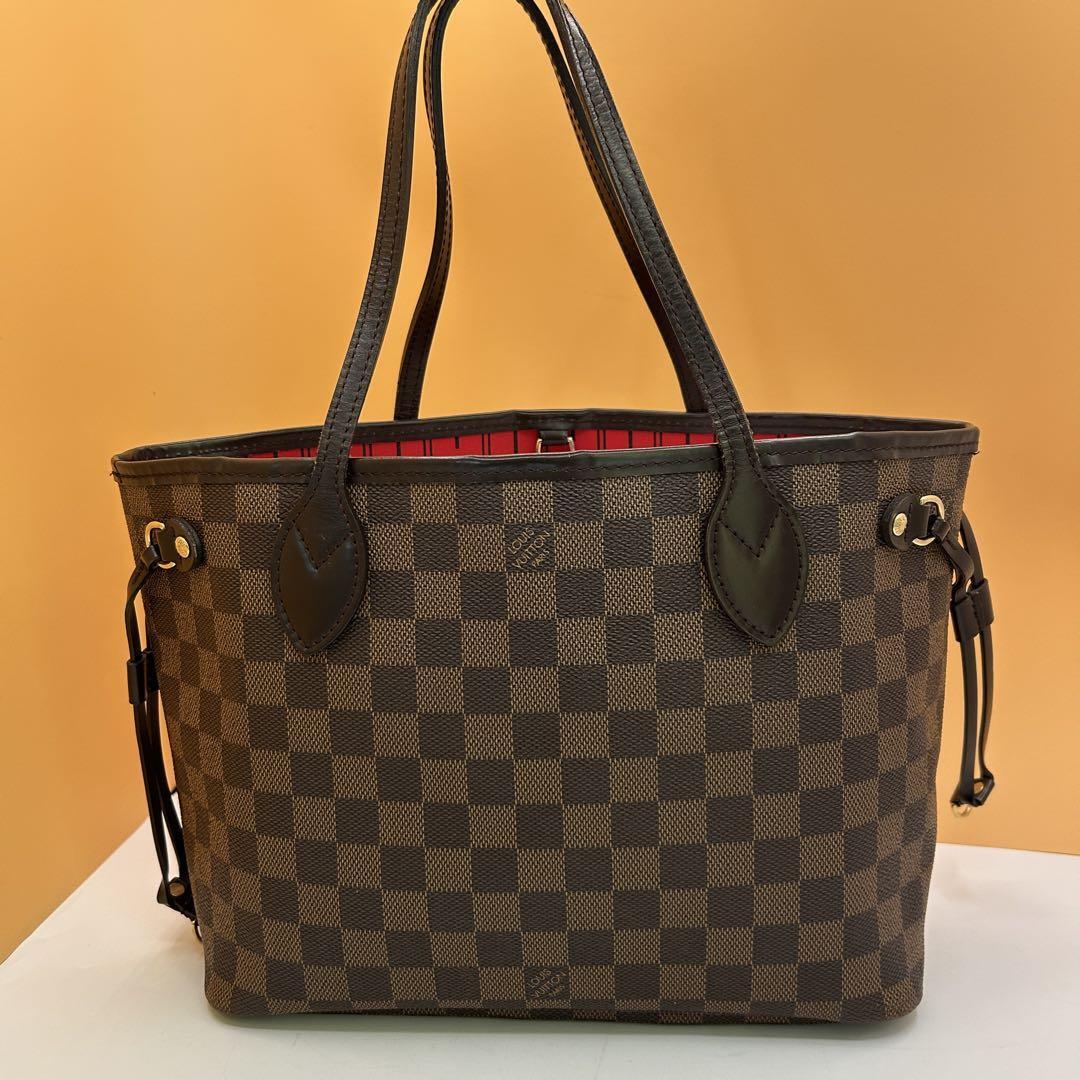 極美品】Louis Vuitton ヴィトン ルイヴィトン ダミエ ネヴァー 極美品】Louis Vuitton ヴィトン ルイヴィトン ダミエ ネヴァー