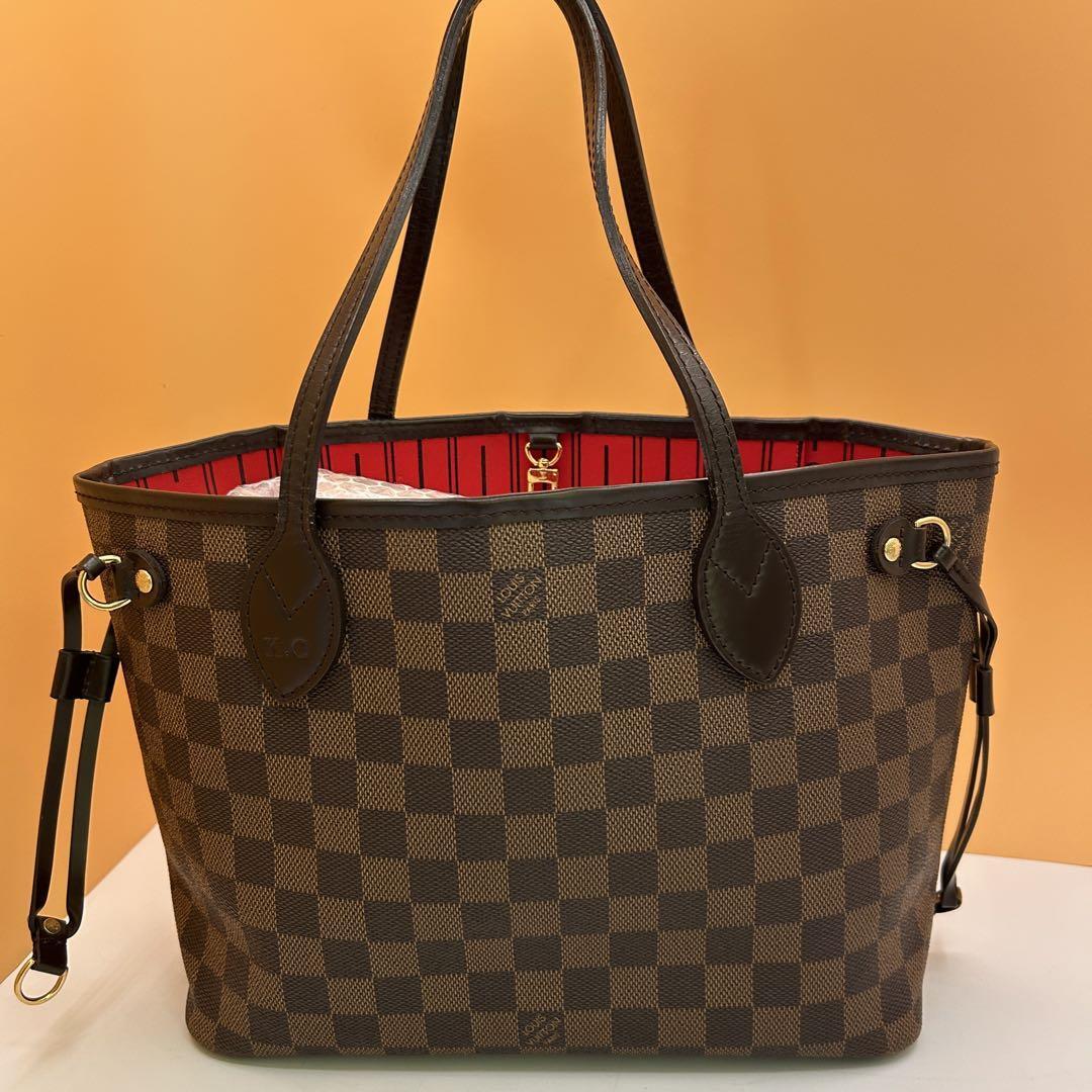 極美品】Louis Vuitton ヴィトン ルイヴィトン ダミエ ネヴァー 極美品】Louis Vuitton ヴィトン ルイヴィトン ダミエ ネヴァー