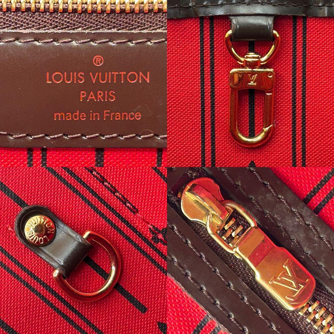極美品】Louis Vuitton ヴィトン ルイヴィトン ダミエ ネヴァー 極美品】Louis Vuitton ヴィトン ルイヴィトン ダミエ ネヴァー