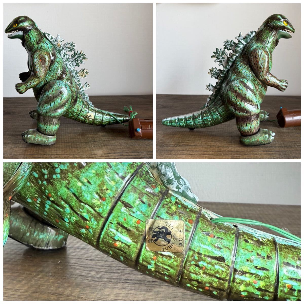 当時物 完動品 ブルマァク 古代怪獣 ゴジラ GODZILLA リモコン 当時物 完動品 ブルマァク 古代怪獣 ゴジラ GODZILLA リモコン